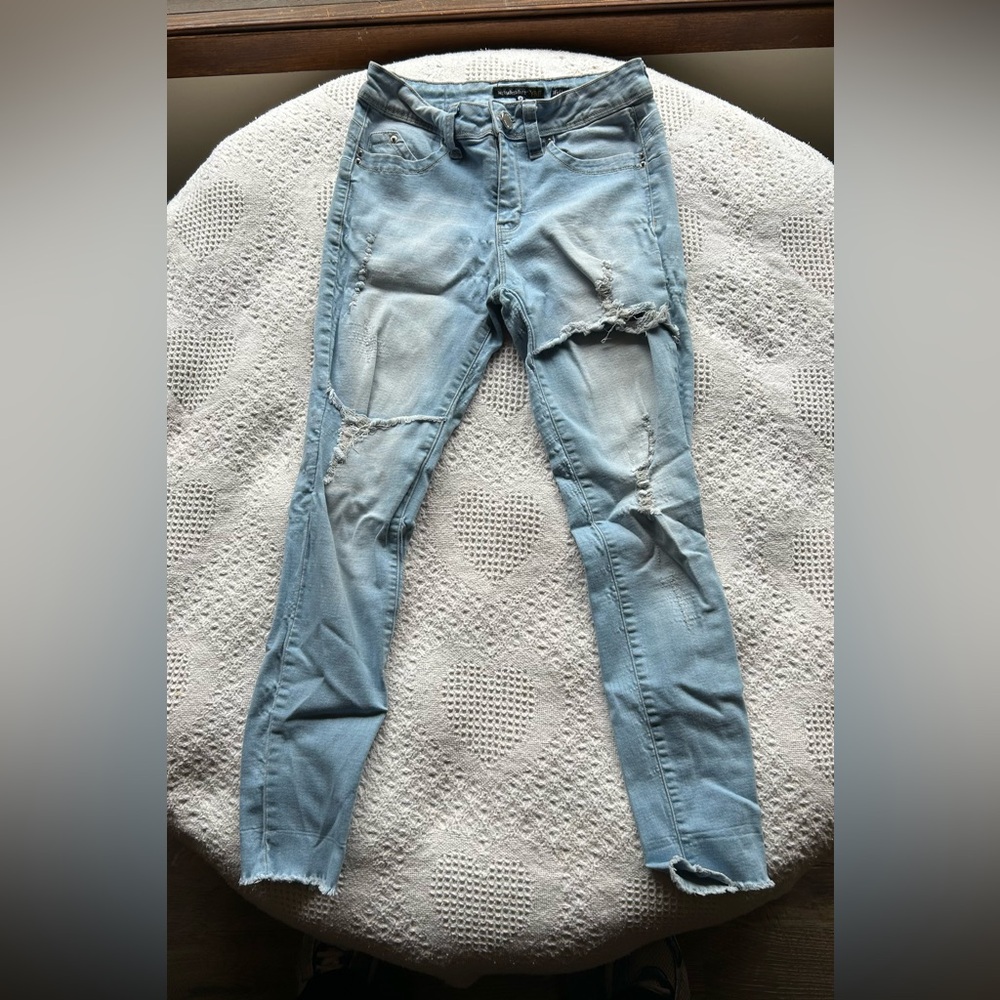 Trendy Light Blue Kids Jeans